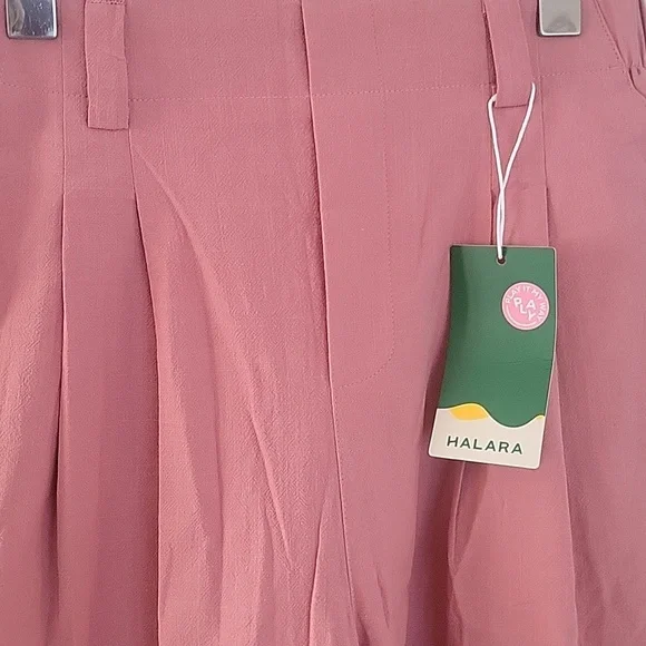 Halara High Waisted Side Pocket 'Linen' trousers Sz S Regular - Picture 6 of 8